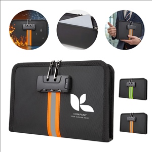 Fireproof & Waterproof Money Bag with Lock
